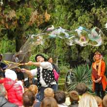 Mago delle bolle al Castello di Conegliano